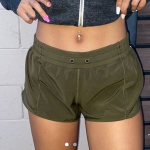 Lululemon Green Shorts